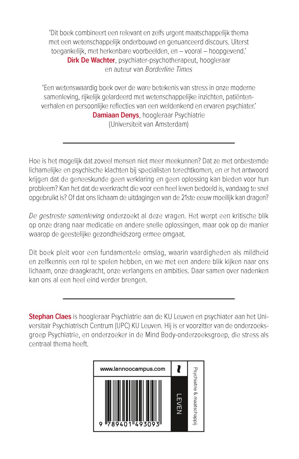 De gestreste samenleving