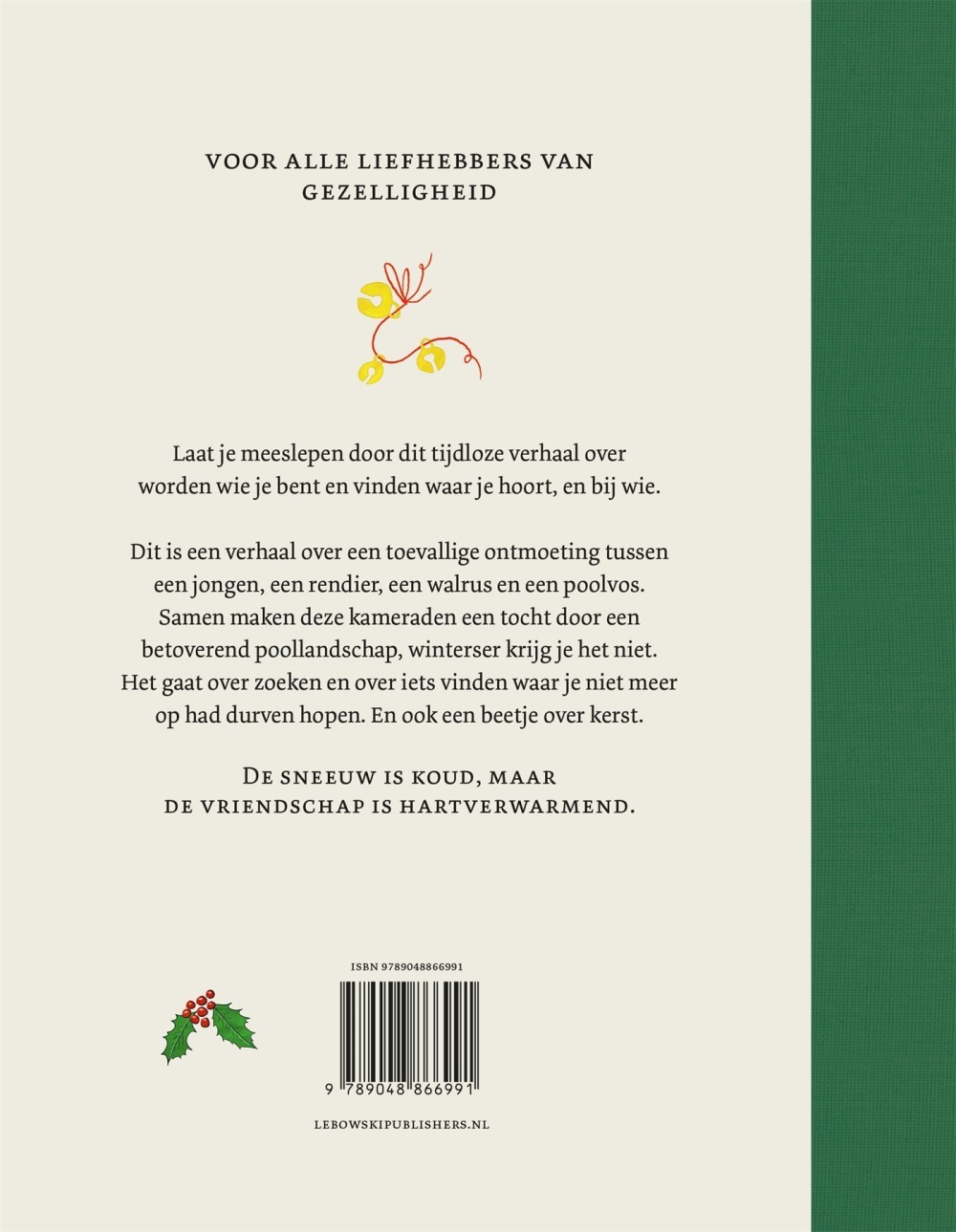De jongen, de walrus, het rendier en de poolvos