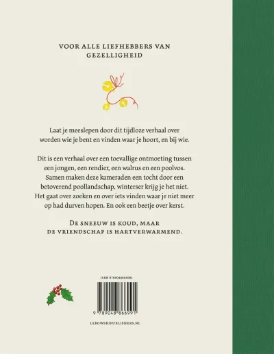 De jongen, de walrus, het rendier en de poolvos
