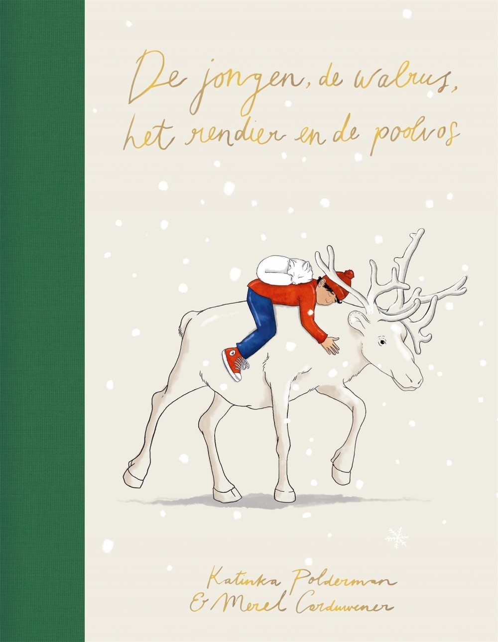 De jongen, de walrus, het rendier en de poolvos