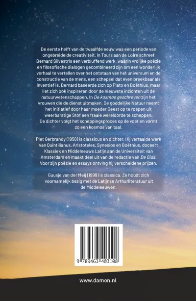 De kosmos geschreven
