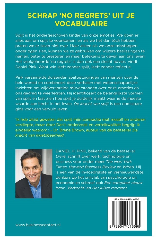 De kracht van spijt