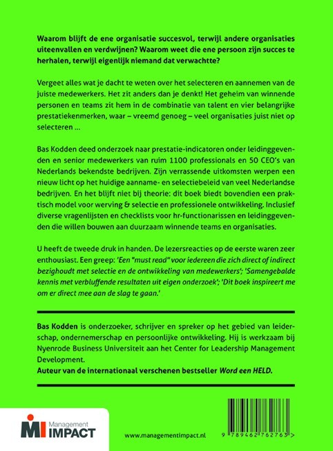 De kunst van duurzaam presteren
