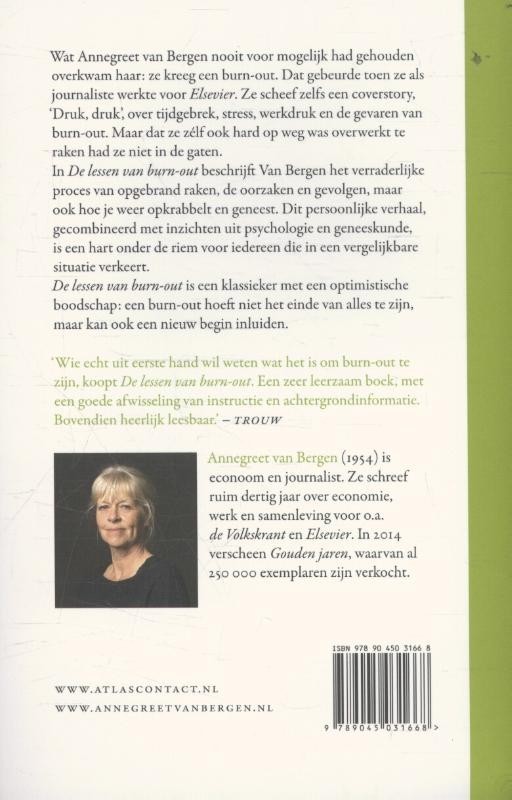 De lessen van Burn-out