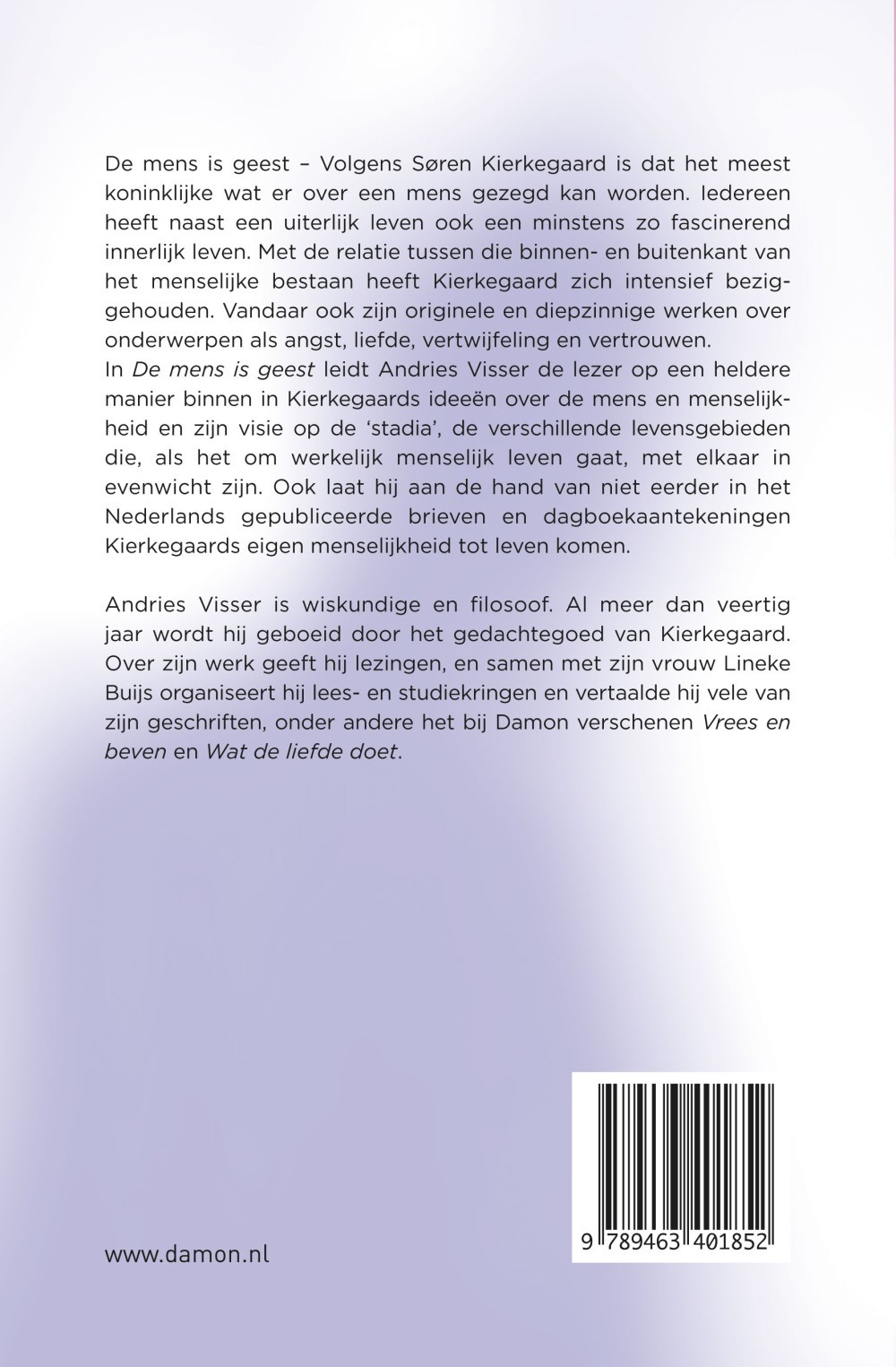 De mens is geest
