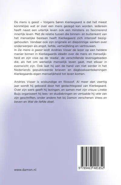 De mens is geest