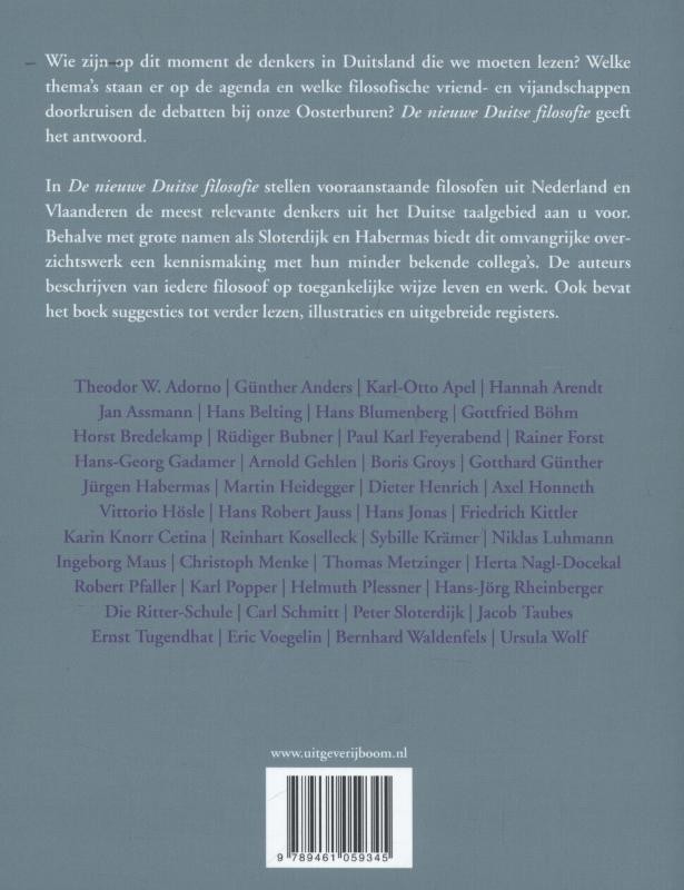 De nieuwe Duitse filosofie