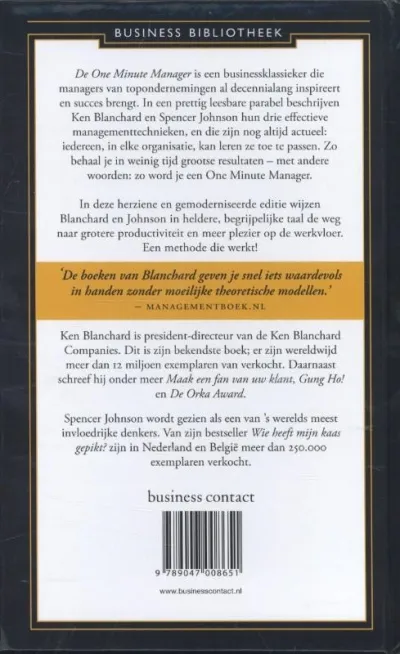 De Nieuwe One Minute Manager