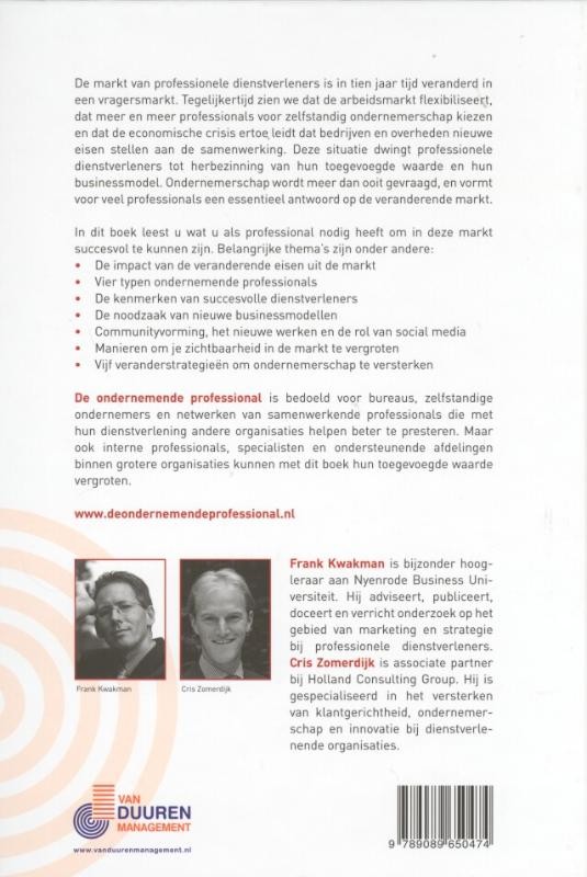De ondernemende professional
