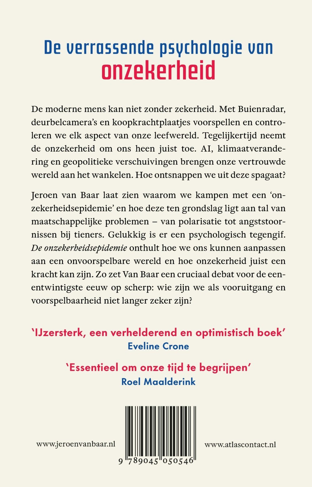 De onzekerheidsepidemie