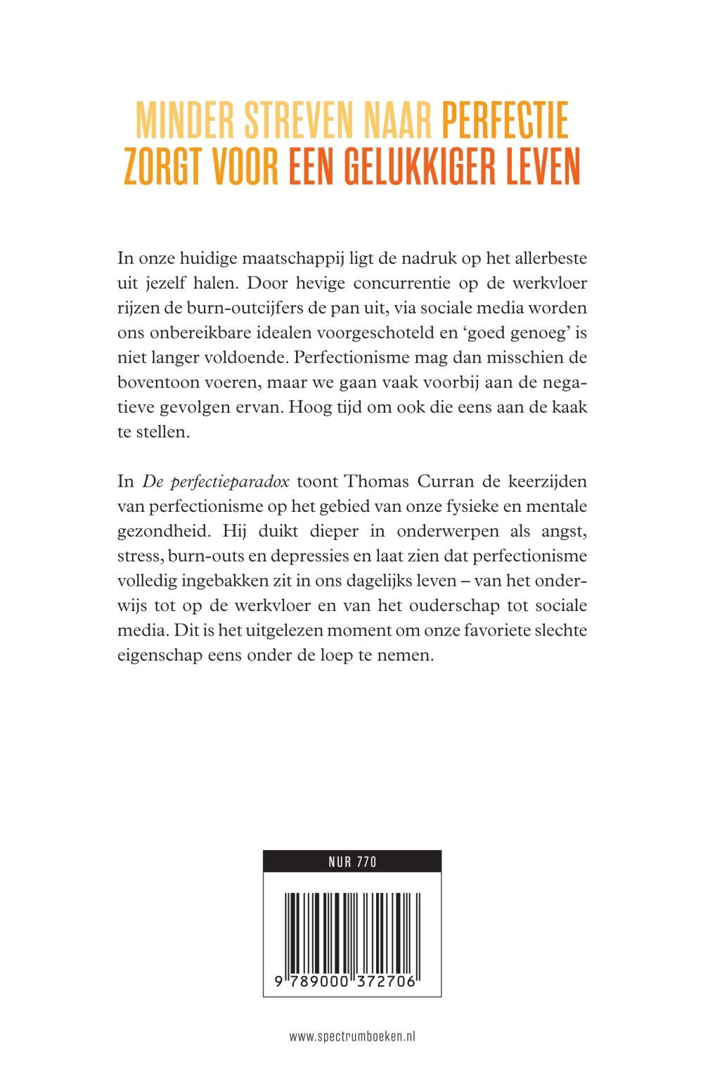 De perfectieparadox