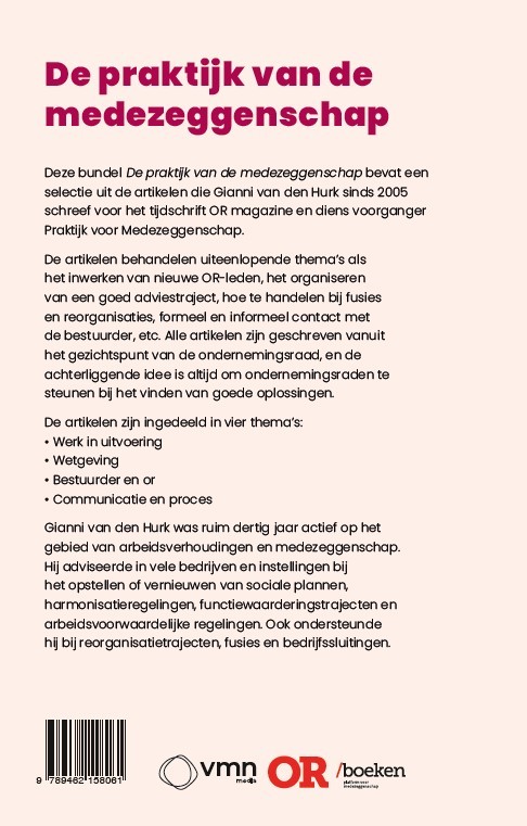 De praktijk van de medezeggenschap’