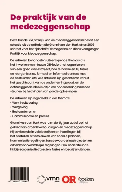 De praktijk van de medezeggenschap’