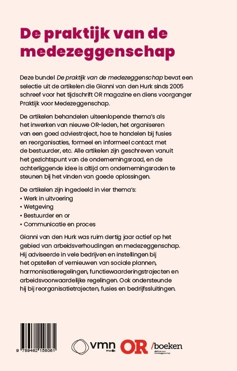 De praktijk van de medezeggenschap’