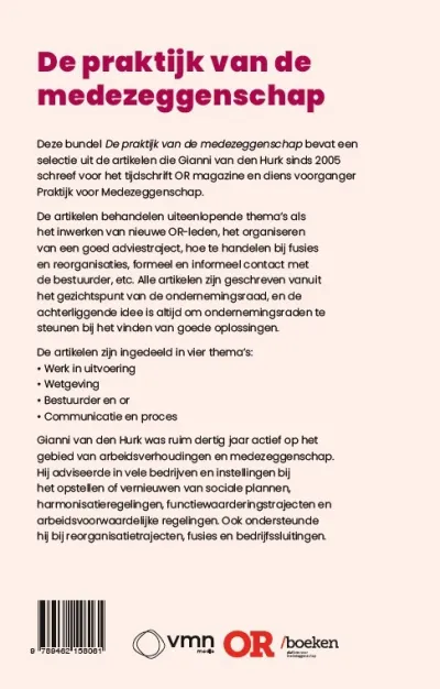 De praktijk van de medezeggenschap’