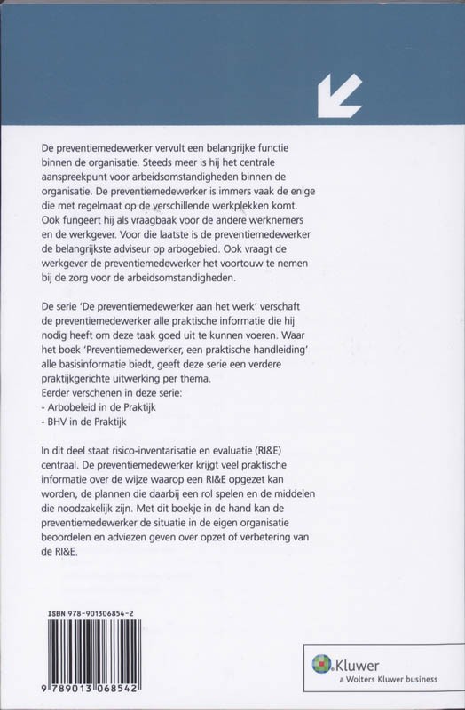De preventiemedewerker aan het werk