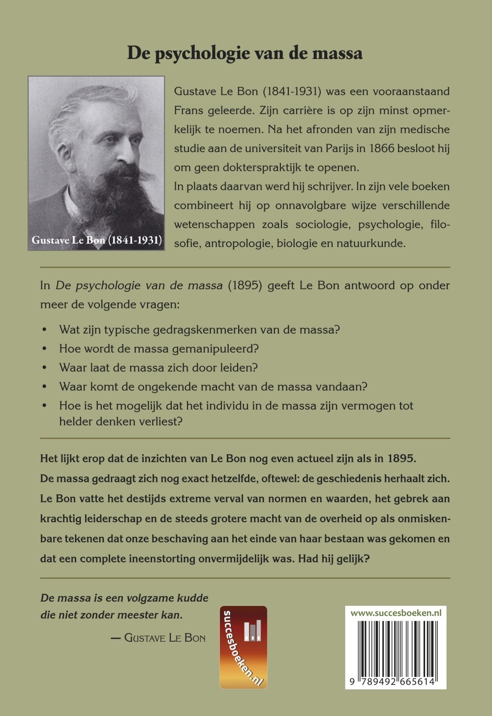 De psychologie van de massa