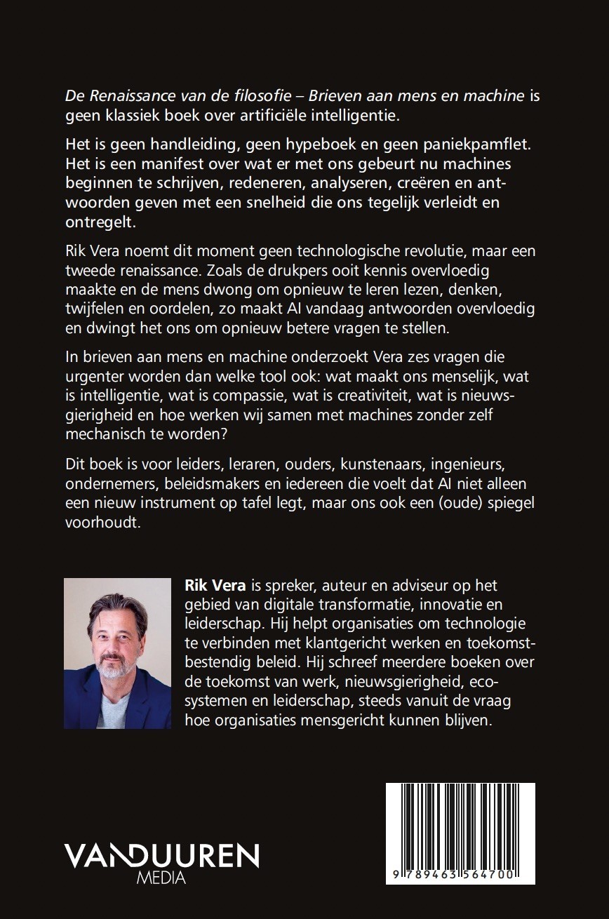 De Renaissance van de filosofie, brieven aan mens en machine
