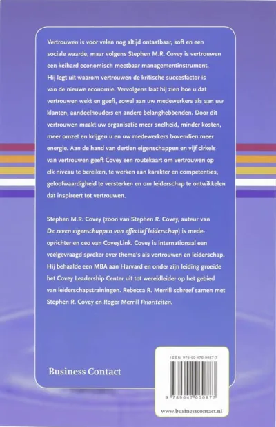 De snelheid van vertrouwen