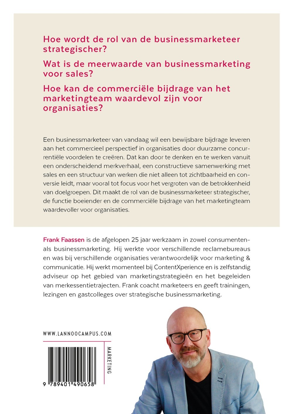 De strategische businessmarketeer