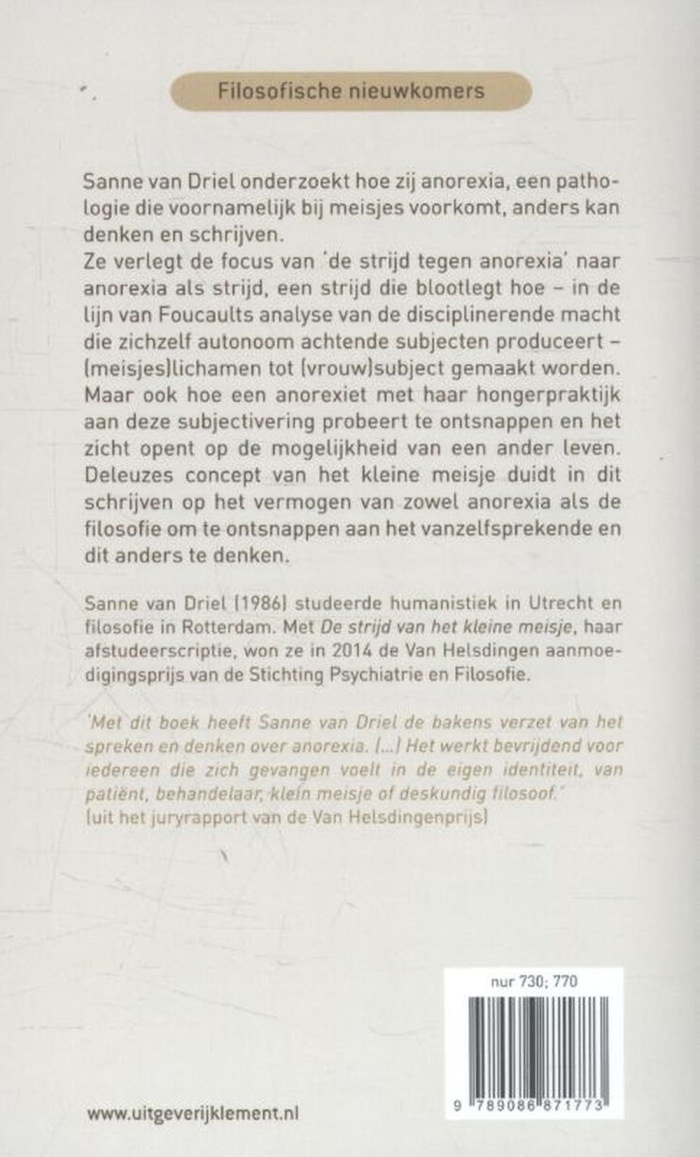 De strijd van het kleine meisje