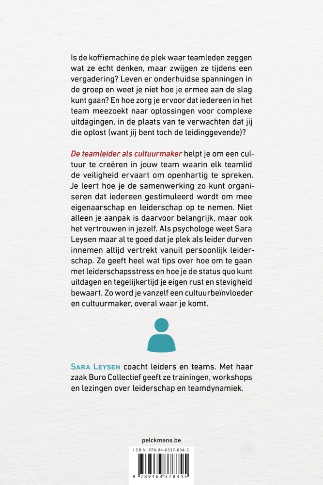 De teamleider als cultuurmaker