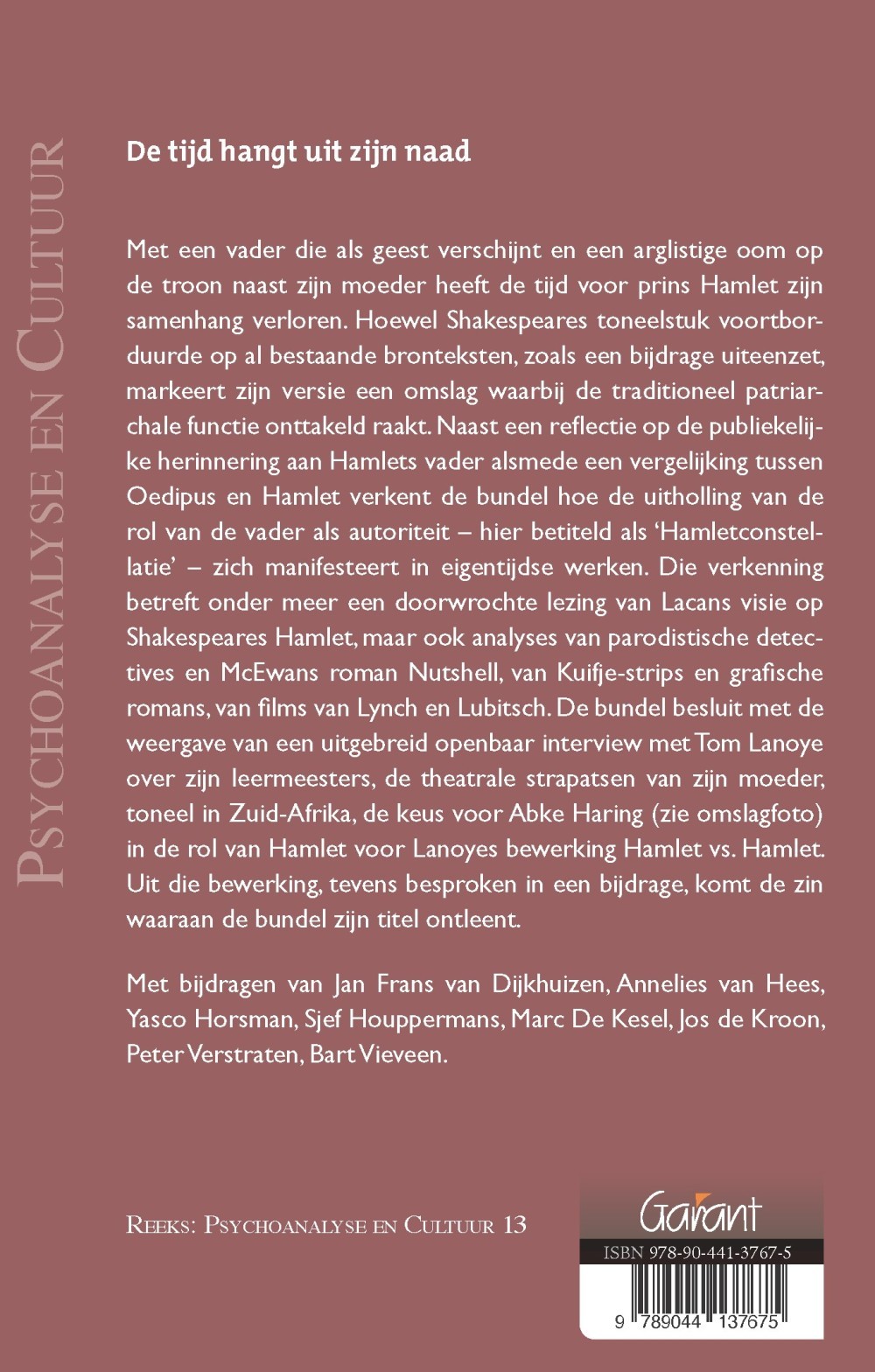 De tijd hangt uit zijn naad