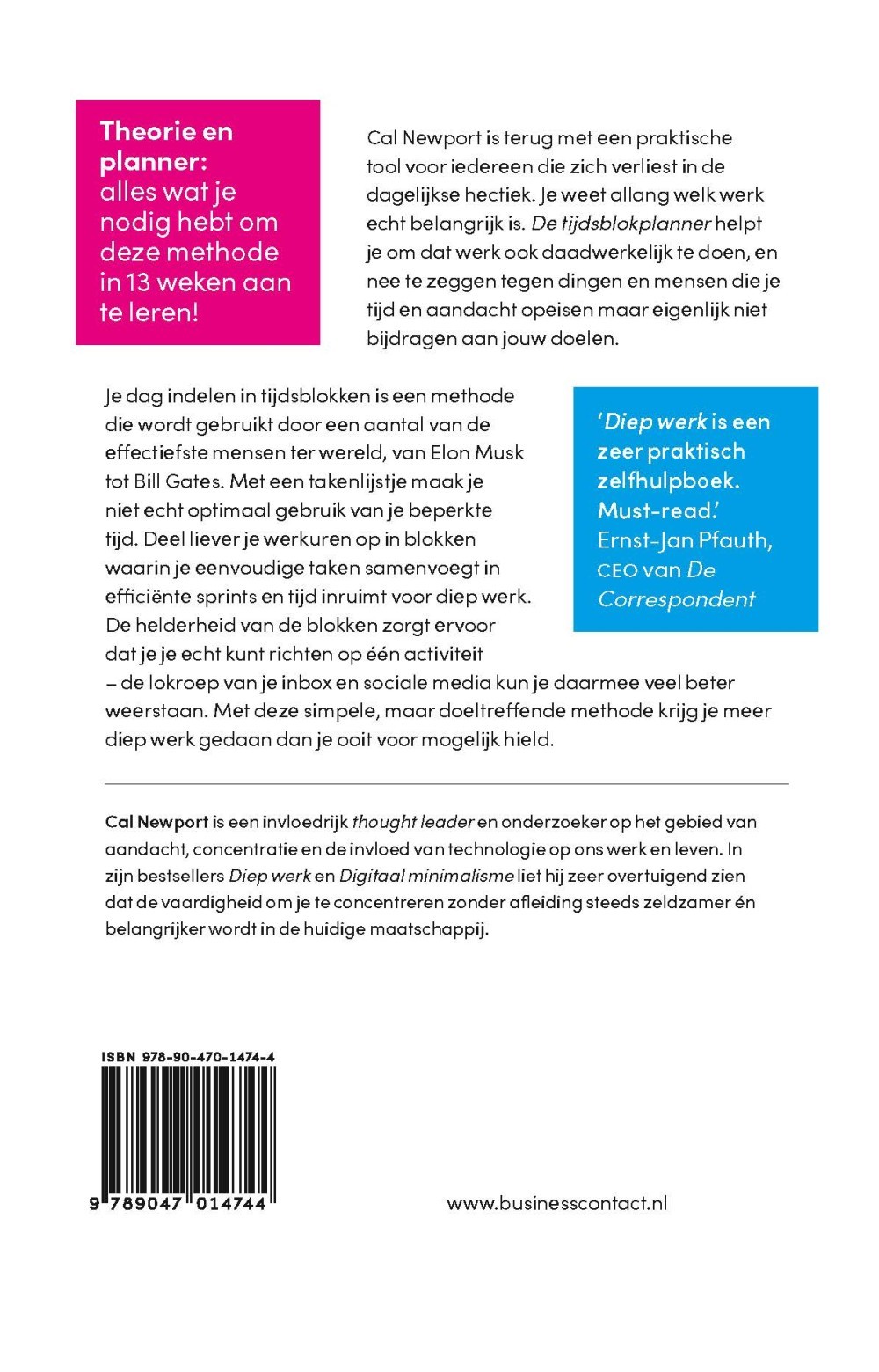 De tijdsblokplanner