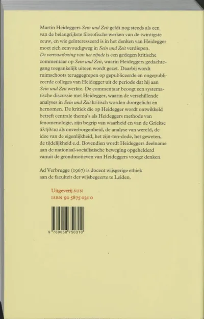 De verwaarlozing van het zijnde