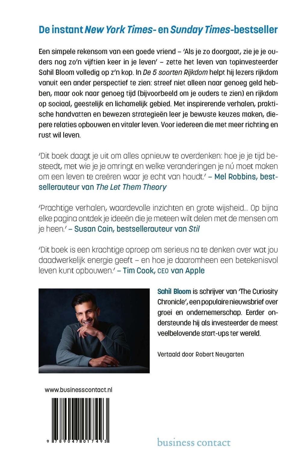 De vijf soorten rijkdom