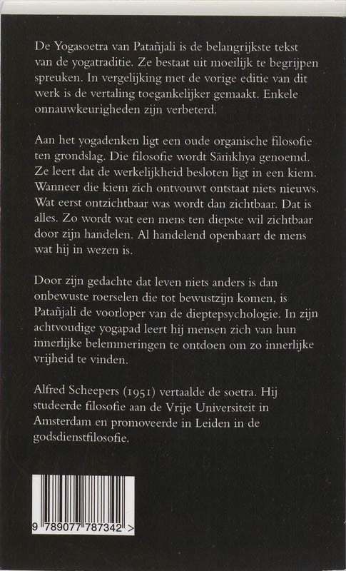 De Yogasoetra van Patanjali