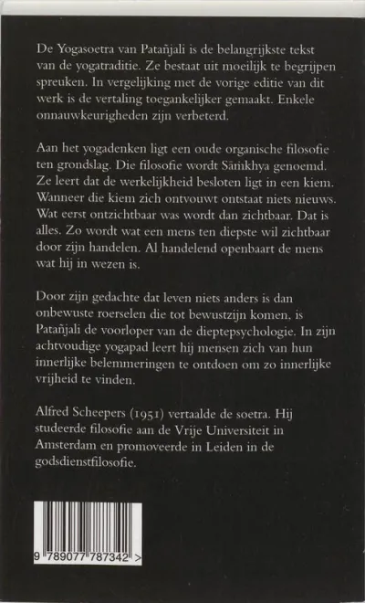 De Yogasoetra van Patanjali