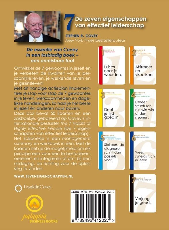 De zeven eigenschappen van effectief leiderschap - Aan de slag