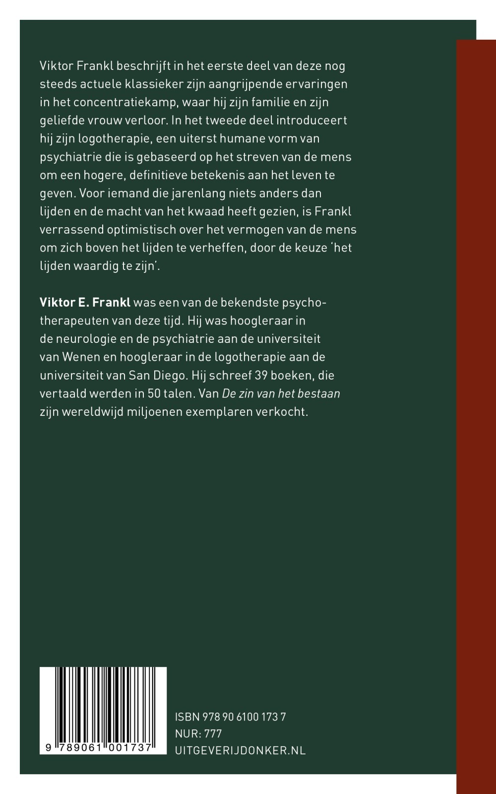 De zin van het bestaan