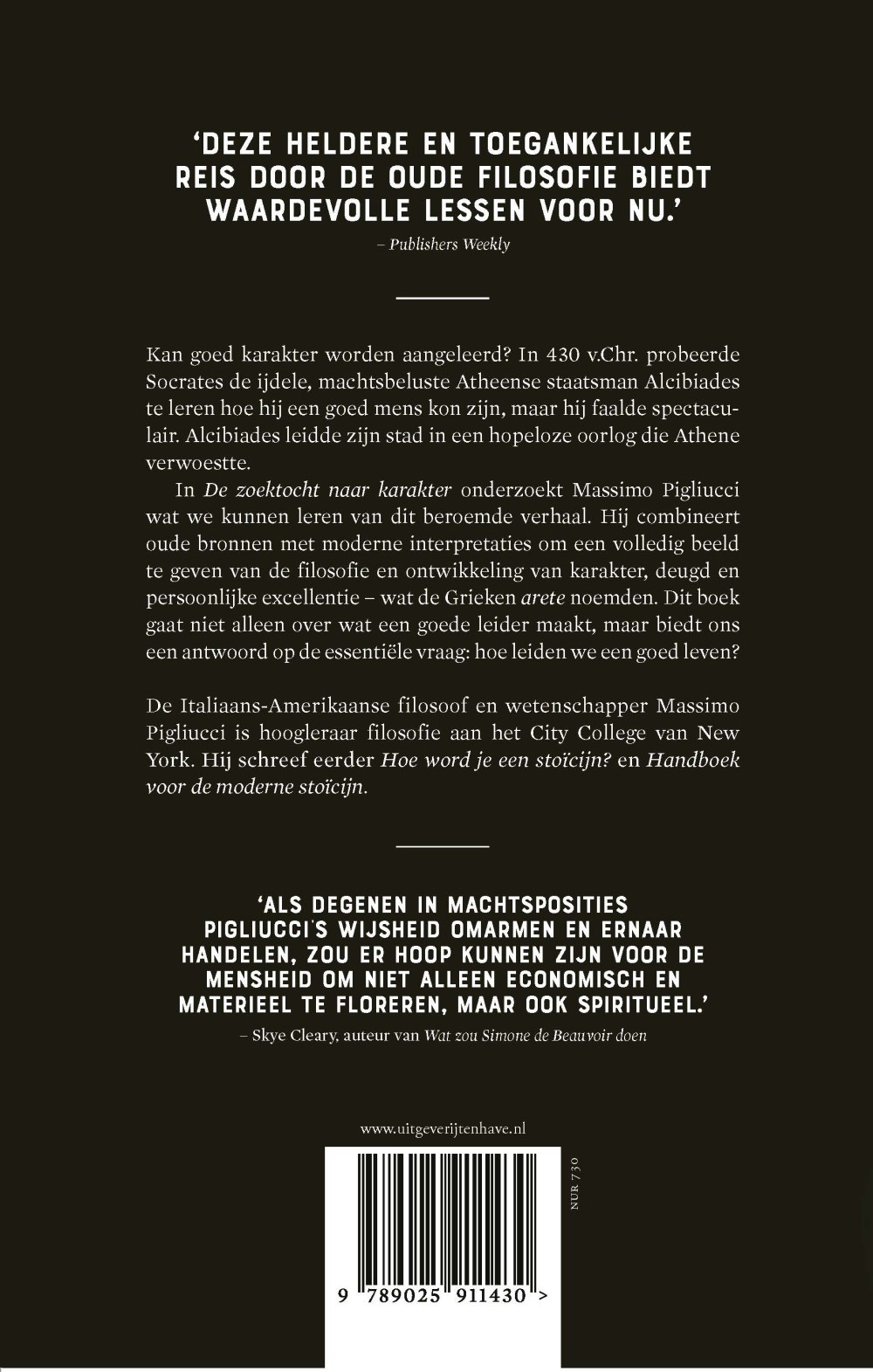 De zoektocht naar karakter