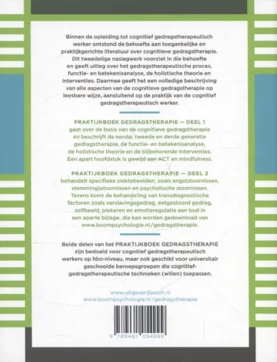 Deel 2 Handboek voor cognitief gedragstherapeutisch werkers