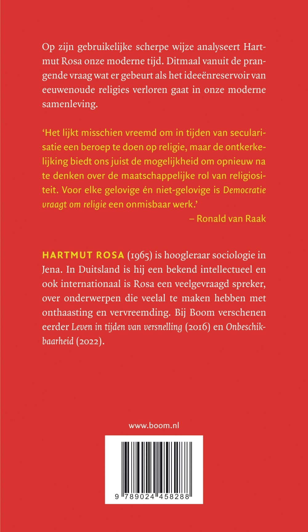 Democratie vraagt om religie