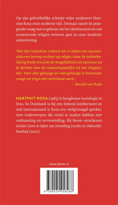 Democratie vraagt om religie