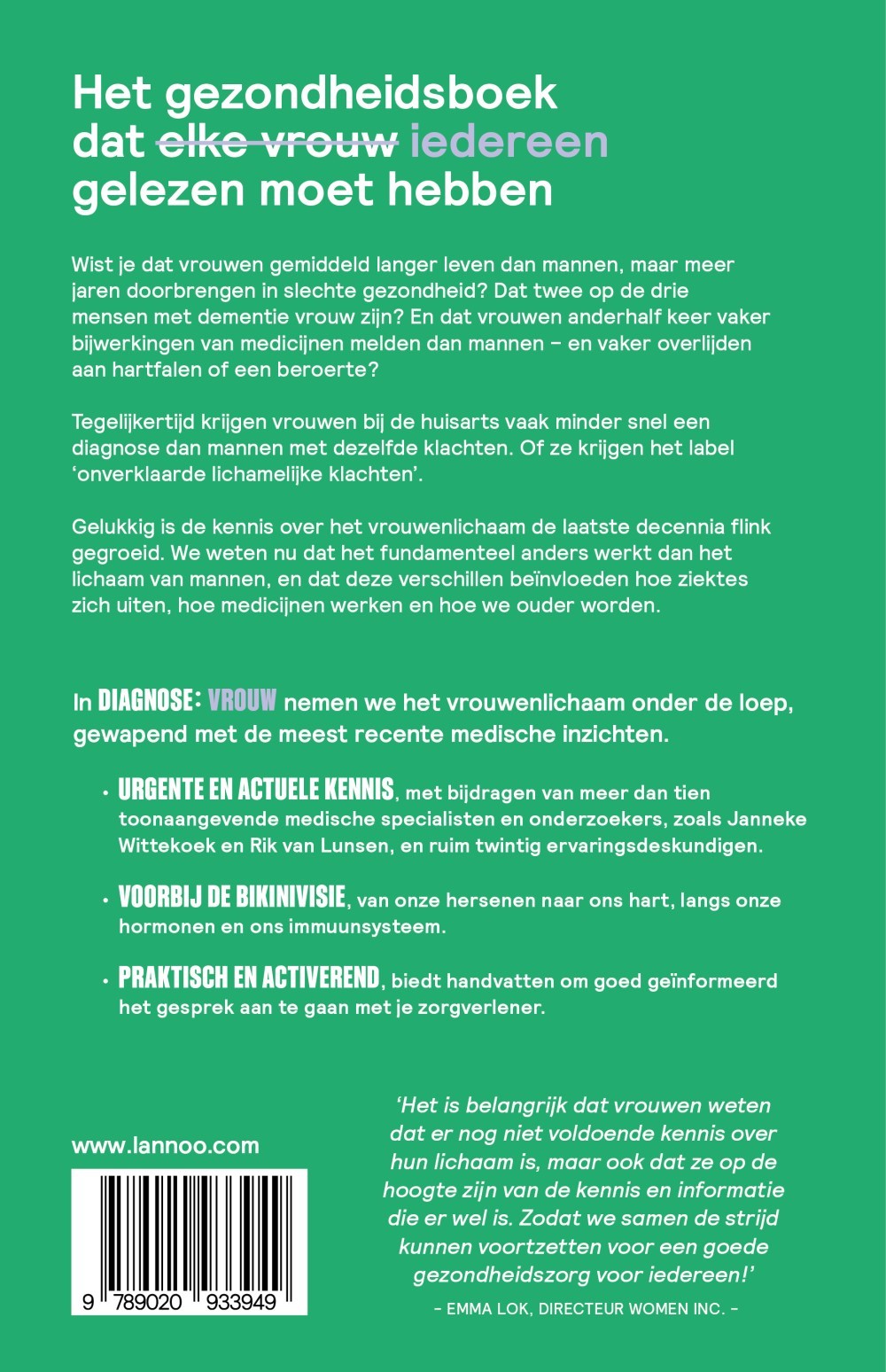 Diagnose: vrouw