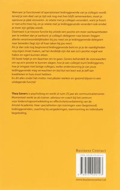 Dirigeren en meespelen