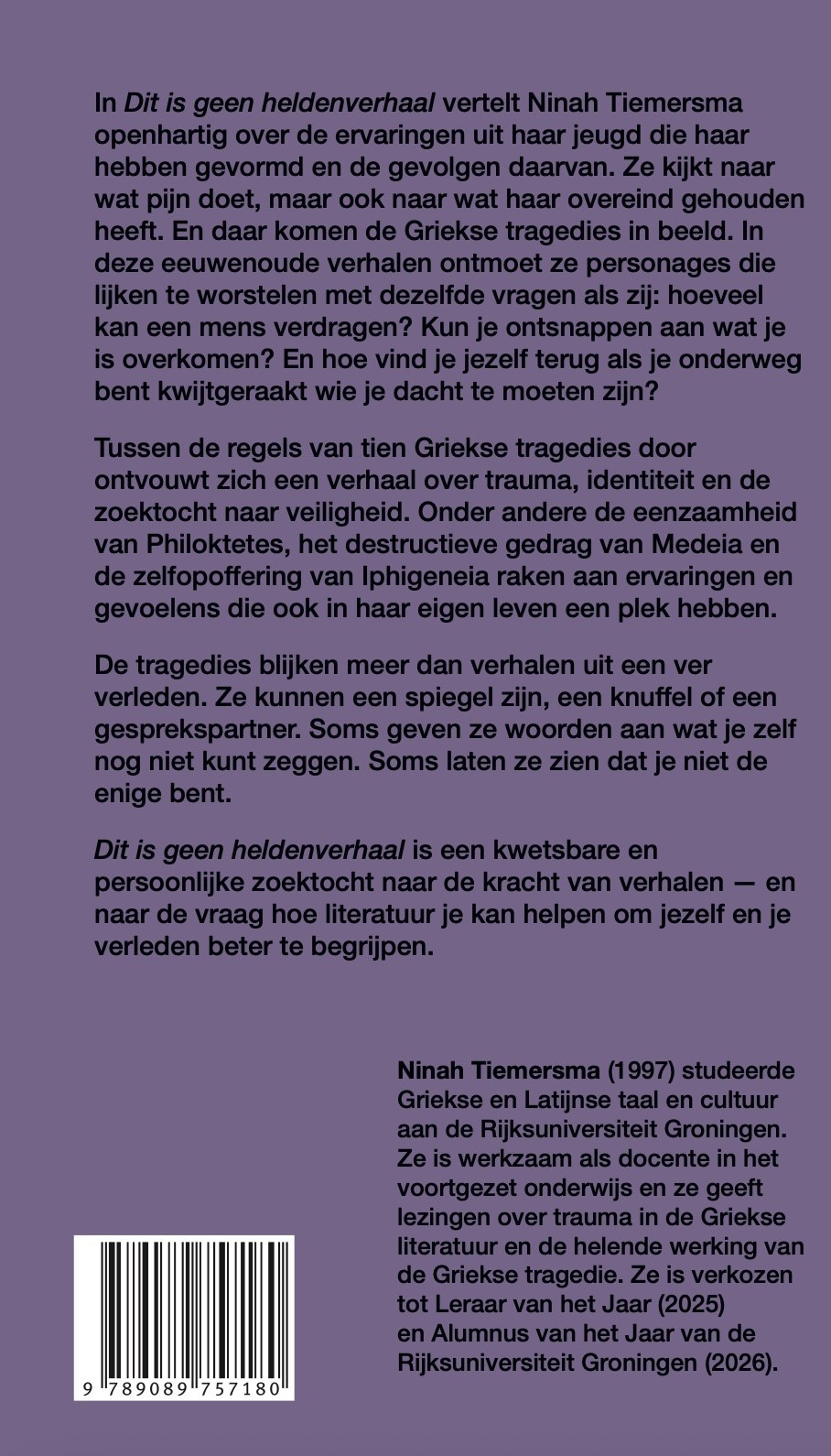 Dit is geen heldenverhaal (BE)