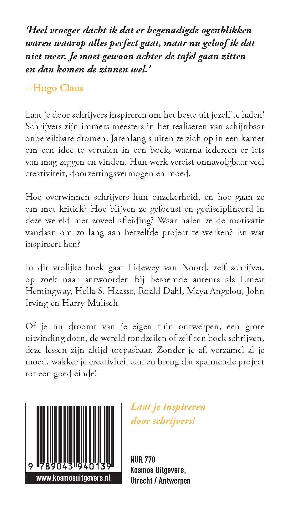Doe en denk als een schrijver