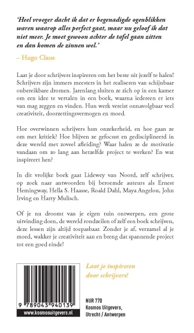 Doe en denk als een schrijver