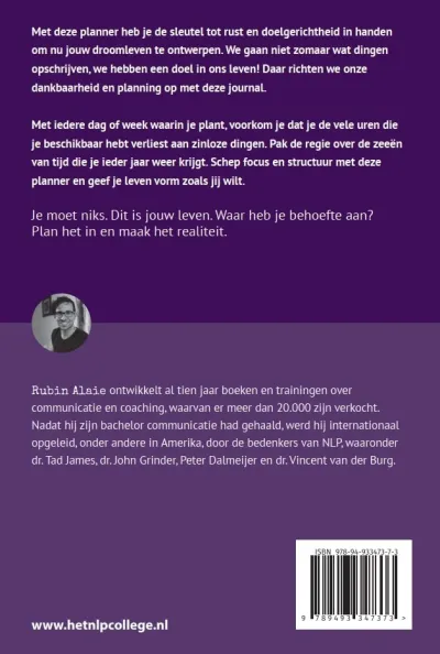 Doelenplanner, Weekplanner & Dankbaarheidsdagboek In 1 - Ongedateerde Agenda - Ervaar Het Werken Met Een Goal Tracker & Wekelijkse Gratitude Journal In 6 Minuten - Behaal Je Dromen Met Dit M