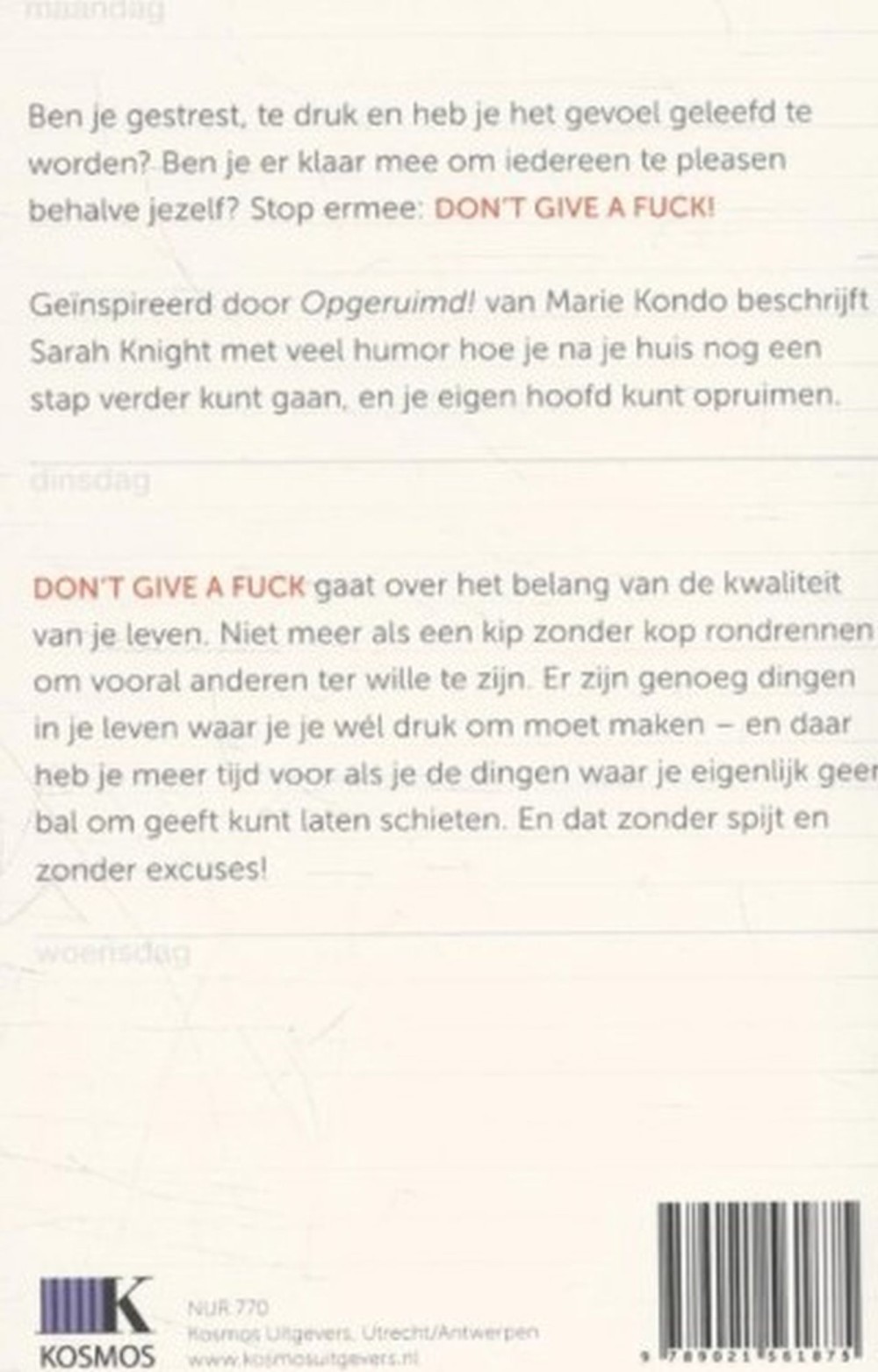 Don't give a fuck