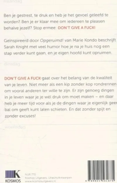 Don't give a fuck