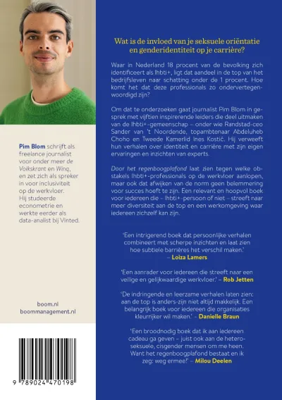 Door het regenboogplafond