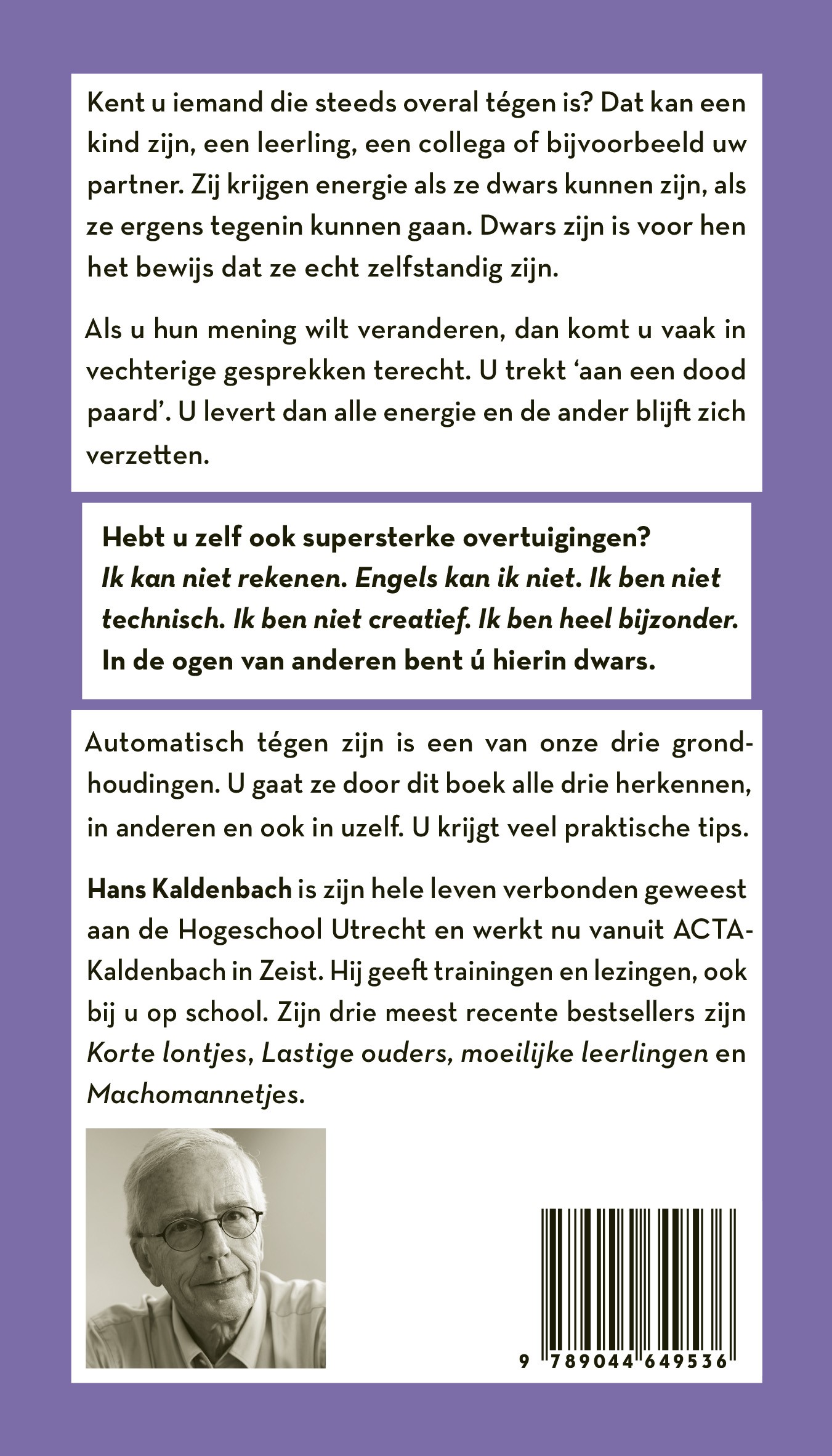 Dwars in leven en leren