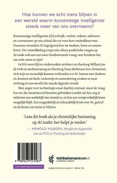 Echt mens blijven