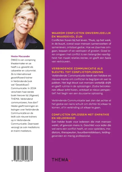 Een conflict. En dan?